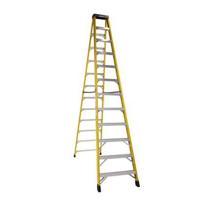 Bauer Ladder 12 ft Fiberglass Stepladder 35012
